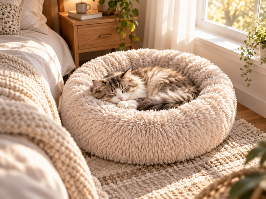 QORAVEXA™ CloudNest Ultra Soft Pet Bed