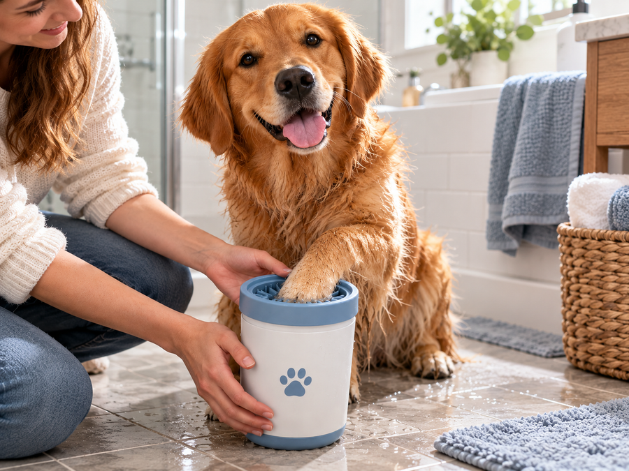 QORAVEXA™ PawPure Gentle Cleaning Cup