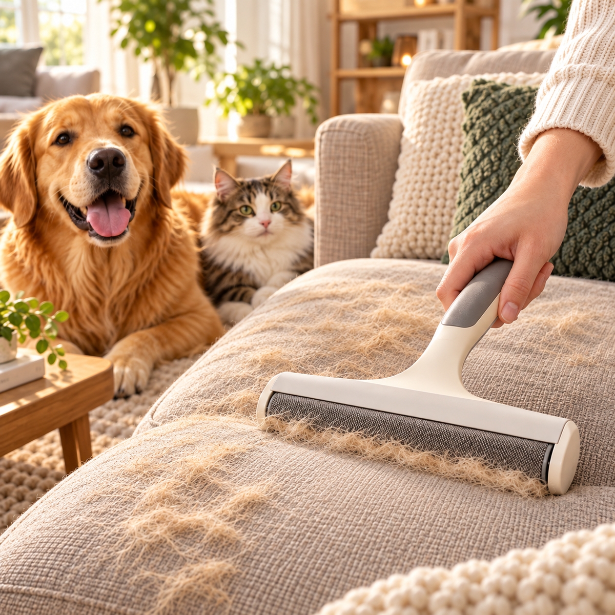 QORAVEXA™ FurSweep Reusable Hair Remover